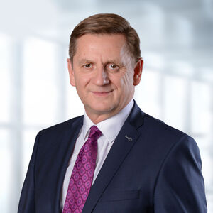 portrait Kurt Wallner, Bürgermeister Leoben