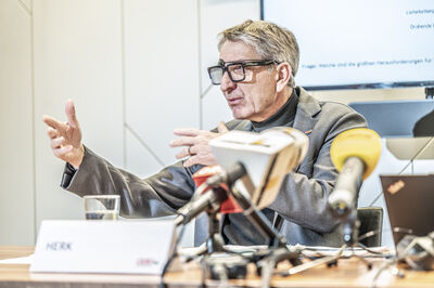 © Foto Fischer Josef Herk, Präsident der WK-Steiermark.