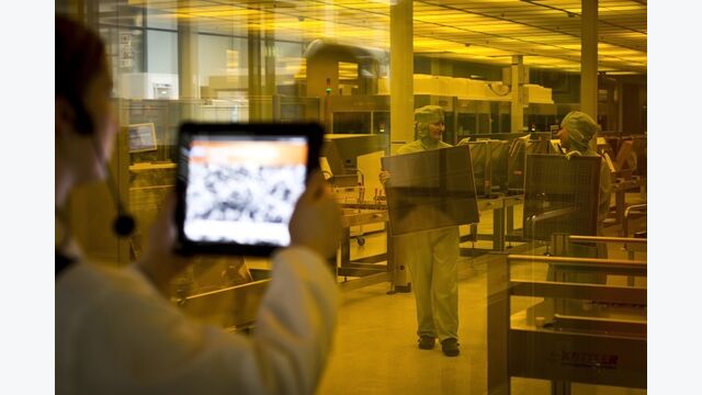Halbleiterproduktion, wie hier bei AT&S in Leoben, ist zu einem Zukunftssektor für die Steiermark geworden.