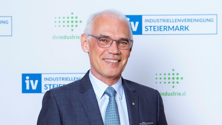 Stefan Stolitzka, Präsident der IV Steiermark.