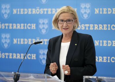 © NLK Johanna Mikl-Leitner, Landeshauptfrau von Niederösterreich, will mit Investitionen die Konjunktur antreiben.