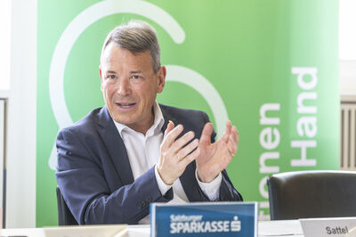 Markus Sattel, Vorstandsdirektor der Salzburger Sparkasse