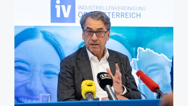 Stefan Pierer, Präsident der Industriellenvereinigung Oberösterreich