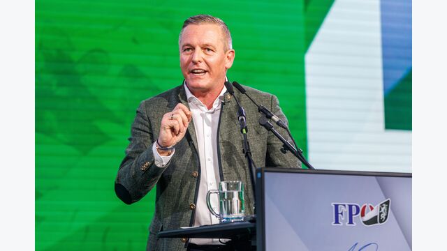 Mario Kunasek, Spitzenkandidat der steirischen FPÖ, führt aktuell in Umfragen und gilt als großer Herausforderer für die aktuelle Landesregierung.
