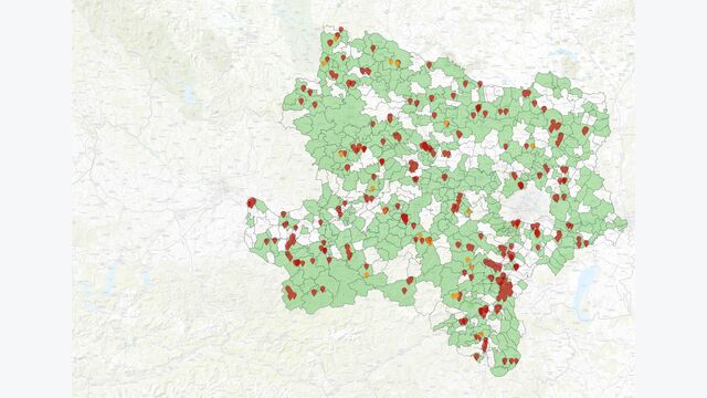 Brachflächenerhebung zeigt Potenzial für Betriebsansiedelungen auf.