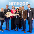 Schlösselübergabe beim Amazon Verteilzentrum in Premstätten