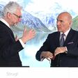 Verbund-Vorstandschef Michael Strugl und Verbund-Finanzvorstand Peter Kollmann am Donnerstag, 20. März 2025, anl. der Bilanz-PK Verbund AG "Jahresergebnis 2024" in Wien.