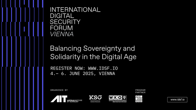 Einladung zur IDSF25 des AIT in Wien
