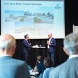 Bei ihrem Press Day 2025 präsentiert die Stern-Gruppe das geplante neue Stern Center in Gmunden.
