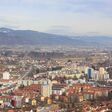 Blick über die Stadt Kapfenberg in der Steiermark