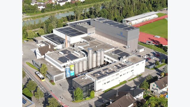 Luftbild Vorarlberg Milch Standort