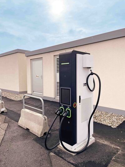 © elexon GmbH 500 Ampere User Terminal von elexon zum Aufladen von E-Lkw