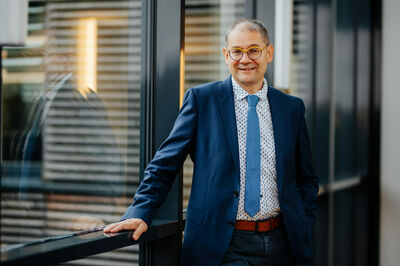 © Daniel Waschnig Portrait Robert Gfrerer, Geschäftsführer des Silicon Alps Clusters