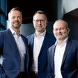 KNAPP-Vorstandsteam (v.l.n.r.): KNAPP-COO Franz Mathi, KNAPP-CFO Christian Grabner, KNAPP-CEO Gerald Hofer