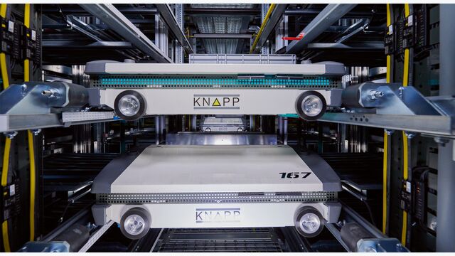 2D-Shuttle-Lösung für den Logistikdienstleister Arvato von Knapp AG