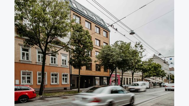 Das Roots Haus, Firmensitz von Roots Energy, in Wien 14.