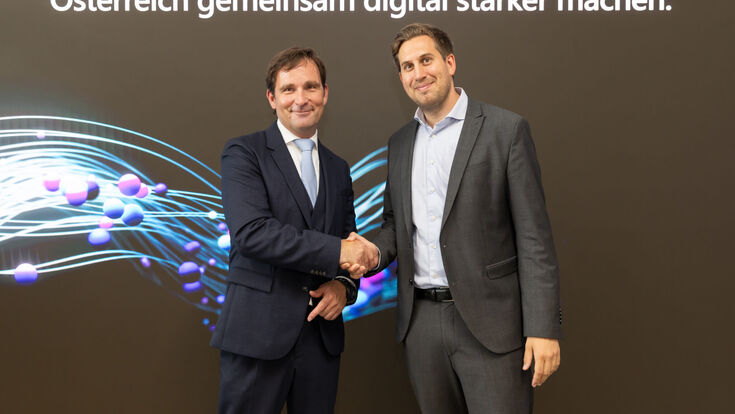 Hermann Erlach mit Alexander Rpöll