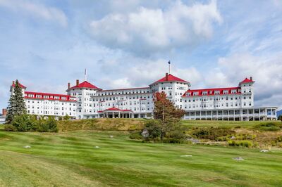 Außenansicht Mount Washington Hotel in Bretton Woods (USA)