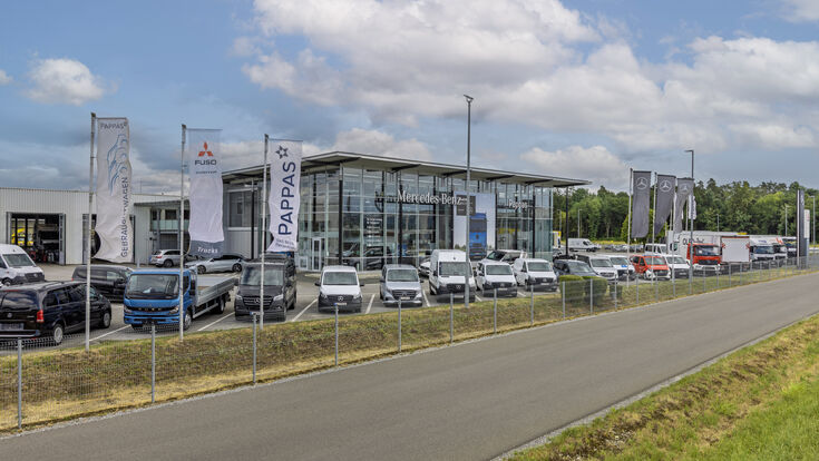 Pappas Firmengebäude in Premstätten
