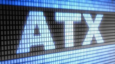 3D-darstellung des ATX, Austrian Traded Index