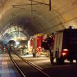 Tunnelübung von Einsatzkräften im Koralmtunnel