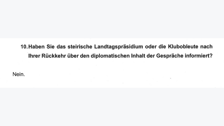 Beantwortung durch Manuela Khom der parlamentarischen Anfrage der NEOS zur Landeshymnen-Causa