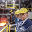 Arbeiter im voestalpine Werk