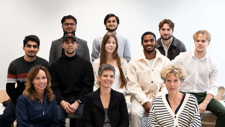 das Team des österreichischen Start-up Orbyz
