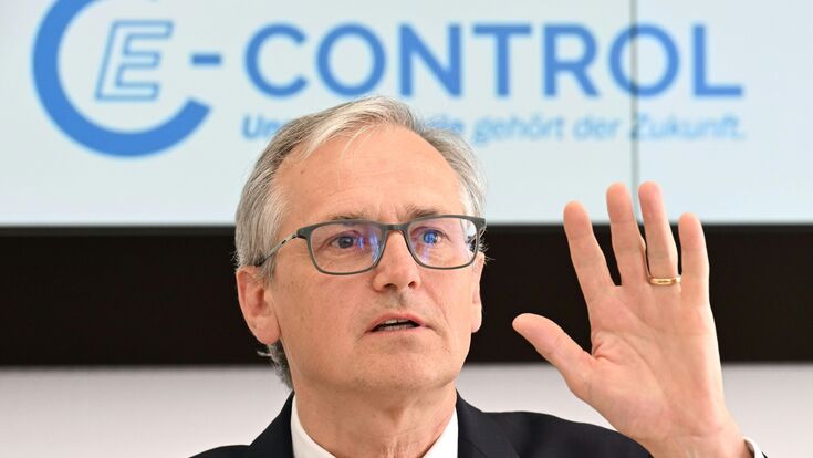 E-Control-Vorstand Wolfgang Urbantschitsch am Dienstag, 24. Juni 2025, anl. der PK E-Control, Bundeswettbewerbsbehörde (BWB) "Abschlussbericht der Taskforce Strom und Gas" in Wien.