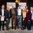 Das Team von Schachinger Logistik mit dem Preis "Energie Star" des Landes Oberösterreich