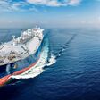 tanker, lng, gas, liquid, sea, transport, ocean, ship, cargo, speed, copy space, banner, aerial, background, blue, boat, bulk, business, calm, carrier, clouds, commerce, commercial, delivery, export, freight, fuel, global, import, industrial, industry, large, logistics, marine, maritime, motion, nautical, oil, panorama, port, shipping, sky, trade, transit, travel, vessel, wake, water