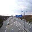 Wiener Außenring Schnellstraße S1 Richtung Schwechat vor der Anschlussstelle Leopoldsdorf