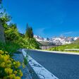 silvretta hochalpenstraße im frühling