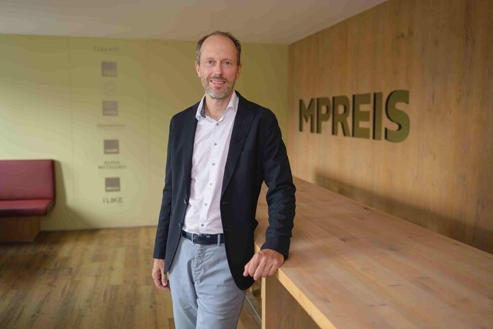 David Mölk, bis Frühling 2026 Geschäftsführer der Supermarktkette MPreis