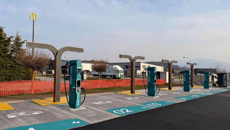 schnellladestation an a2 bei völkermarkt
