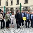 Gruppenfoto zum Banken-Gipfel zum „Bauen im Bestand“ im Stift Spital am Pyhrn 2026