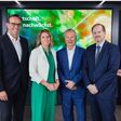 Martin Zahlbruckner, Präsident Austropapier, Sigrid Eckhardt, Geschäftsführerin Austropapier, Harald Ganster, Vorstandsmitglied von Austropapier, Ronald Scheucher, Industrieökonom bei Mainland Economic Consultants