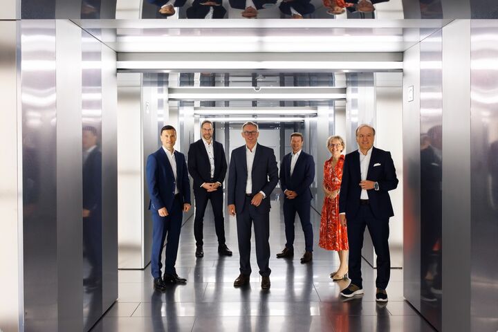 Vorstand PwC Österreich ab Juli 2026: Werner Stockreiter, Thomas Steinbauer, Rudolf Krickl, Michael Lackner, Christine Weinzierl, Hannes Rasner