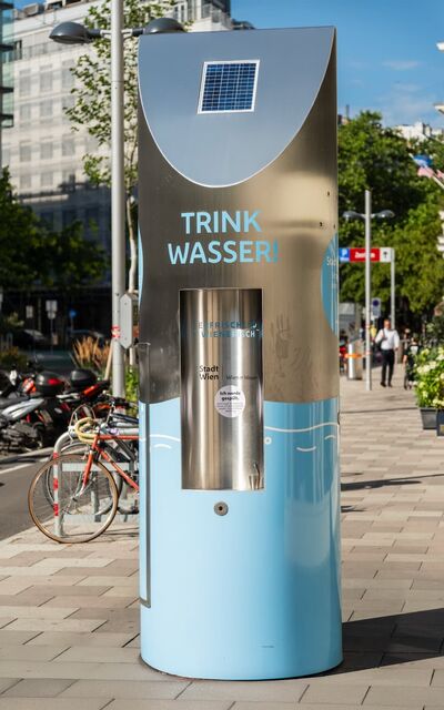 trinkwassersäule in wiener Innenstadt