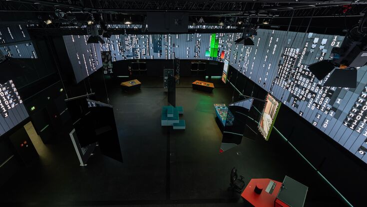 Ausstellung "Ist digital die Lösung?" im Haus der digitalisierung in tulln, niederoesterreich